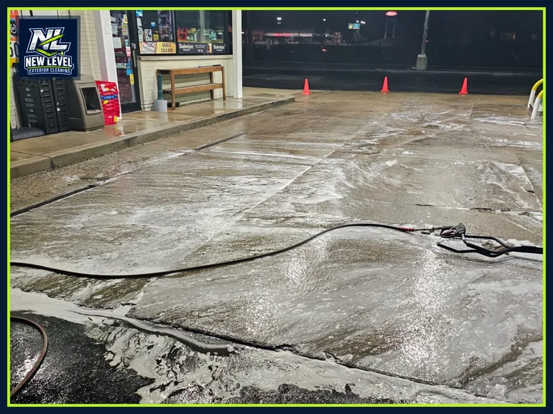 Dumpster Pad cleaning results in St. Charles and St. Louis Counties
