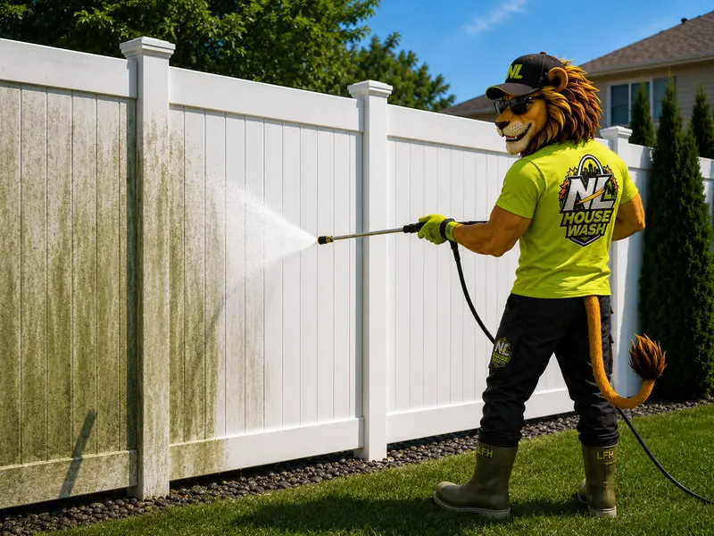 Fence Cleaning by New Level Exterior Cleaning